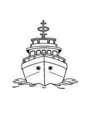 Ships Coloring Book 0D6AD96E (12 Coloring Pages)