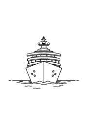 Ships Coloring Book 0D6AD96E (12 Coloring Pages)