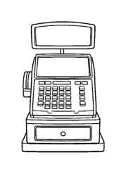 Shopping Coloring Book 9BE6EAD3 (12 Coloring Pages)