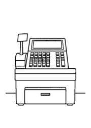 Shopping Coloring Book 9BE6EAD3 (12 Coloring Pages)