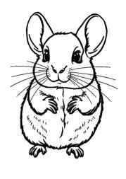 Small Animals Coloring Book 368ACEBD (12 Coloring Pages)