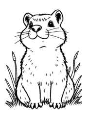 Small Animals Coloring Book A099AD5A (12 Coloring Pages)