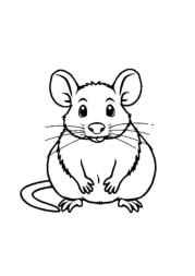 Small Animals Coloring Book A099AD5A (12 Coloring Pages)