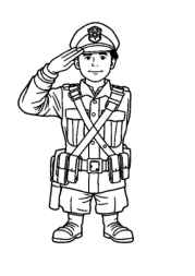Soldiers Coloring Book 068722F7 (12 Coloring Pages)