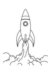 Space Coloring Book 4CE90CD7 (12 Coloring Pages)