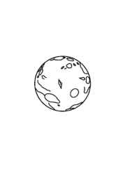 Space Coloring Book 4CE90CD7 (12 Coloring Pages)