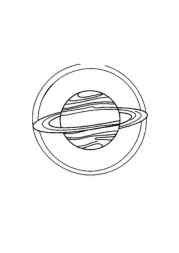 Space Coloring Book 5B101064 (12 Coloring Pages)