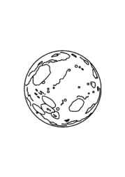 Space Coloring Book 5B101064 (12 Coloring Pages)