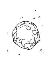 Space Coloring Book EF4EB809 (12 Coloring Pages)