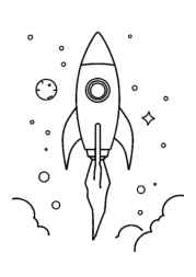 Space Coloring Book F1F896BB (12 Coloring Pages)