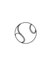 Sports Balls Coloring Book 087DB1CB (12 Coloring Pages)