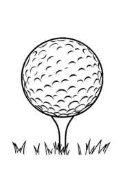 Sports Balls Coloring Book 087DB1CB (12 Coloring Pages)