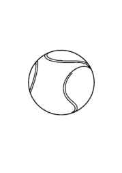 Sports Balls Coloring Book E03104F7 (12 Coloring Pages)