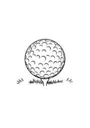 Sports Balls Coloring Book E62EE034 (12 Coloring Pages)