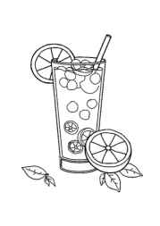 Summer Coloring Book 4D516110 (12 Coloring Pages)