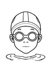 Swimming Coloring Book 47892F4D (12 Coloring Pages)
