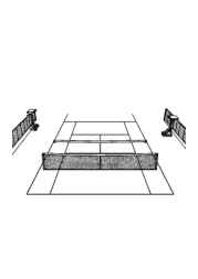 Tennis Coloring Book 0E2055FC (12 Coloring Pages)