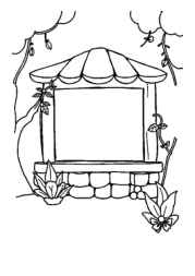 Thai Food Coloring Book 074AA4A4 (12 Coloring Pages)