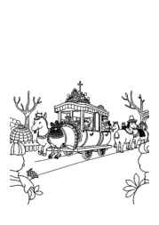 Thanksgiving Festival Coloring Book 12860A4A (12 Coloring Pages)