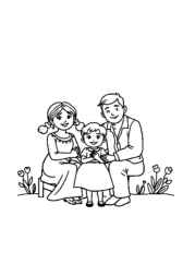 Thanksgiving Festival Coloring Book 12860A4A (12 Coloring Pages)