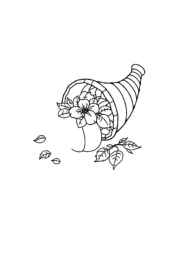 Thanksgiving Festival Coloring Book 16C6587B (12 Coloring Pages)