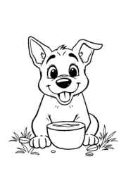 The Dog Benji Coloring Book 003F46CF (12 Coloring Pages)