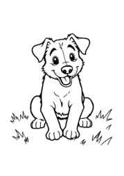 The Dog Benji Coloring Book 003F46CF (12 Coloring Pages)