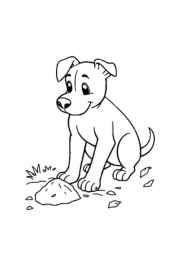 The Dog Benji Coloring Book 003F46CF (12 Coloring Pages)