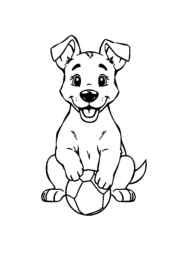 The Dog Benji Coloring Book 003F46CF (12 Coloring Pages)