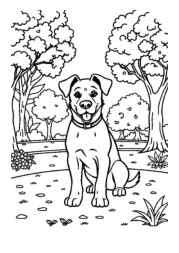 The Dog Benji Coloring Book 8A4648DD (12 Coloring Pages)