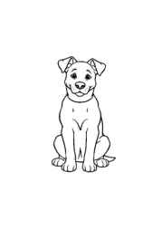 The Dog Benji Coloring Book 8A4648DD (12 Coloring Pages)