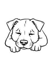 The Dog Benji Coloring Book B1599D2E (12 Coloring Pages)