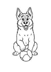 The Dog Benji Coloring Book B1599D2E (12 Coloring Pages)