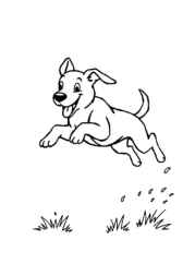 The Dog Benji Coloring Book DF78403A (12 Coloring Pages)