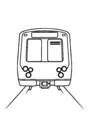 Trains Coloring Book 1F92FF0C (12 Coloring Pages)