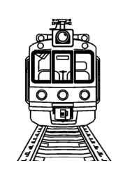 Trains Coloring Book 1FB73126 (12 Coloring Pages)