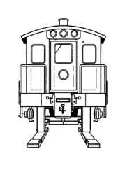 Trains Coloring Book 3DA2E876 (12 Coloring Pages)