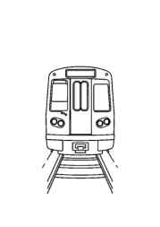 Trains Coloring Book 3DA2E876 (12 Coloring Pages)