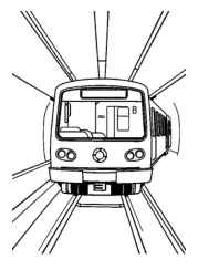 Trains Coloring Book DEA5D0E9 (12 Coloring Pages)