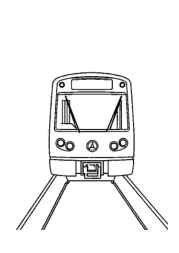 Trains Coloring Book E10319DA (12 Coloring Pages)