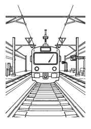 Trains Coloring Book E3C45FD2 (12 Coloring Pages)