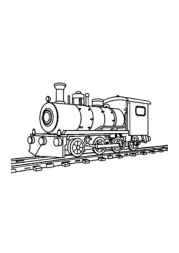 Trains Coloring Book E3C45FD2 (12 Coloring Pages)