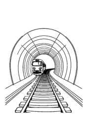 Trains Coloring Book E3C45FD2 (12 Coloring Pages)