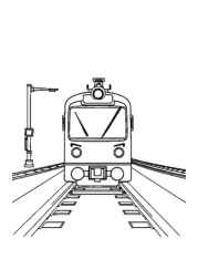 Trains Coloring Book E3C45FD2 (12 Coloring Pages)