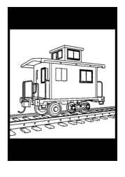 Trains Coloring Book E3C45FD2 (12 Coloring Pages)
