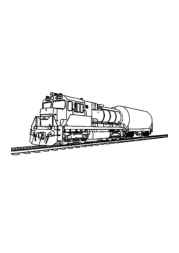 Trains Coloring Book E3C45FD2 (12 Coloring Pages)