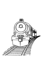 Trains Coloring Book E3C45FD2 (12 Coloring Pages)