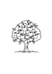 Trees Coloring Book 576BD964 (12 Coloring Pages)