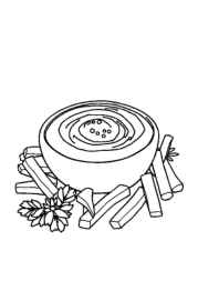 Turkish Food Coloring Book 36476061 (12 Coloring Pages)