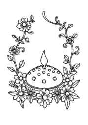 Turkish Food Coloring Book 7A2F8C7C (12 Coloring Pages)